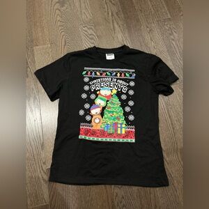 South Park Black Christmas Kids T-Shirt